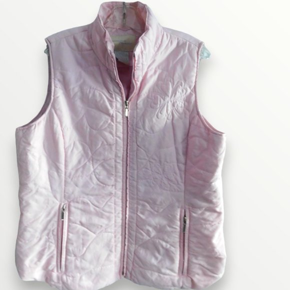 vest , coat , pink large - Picture 1 of 4